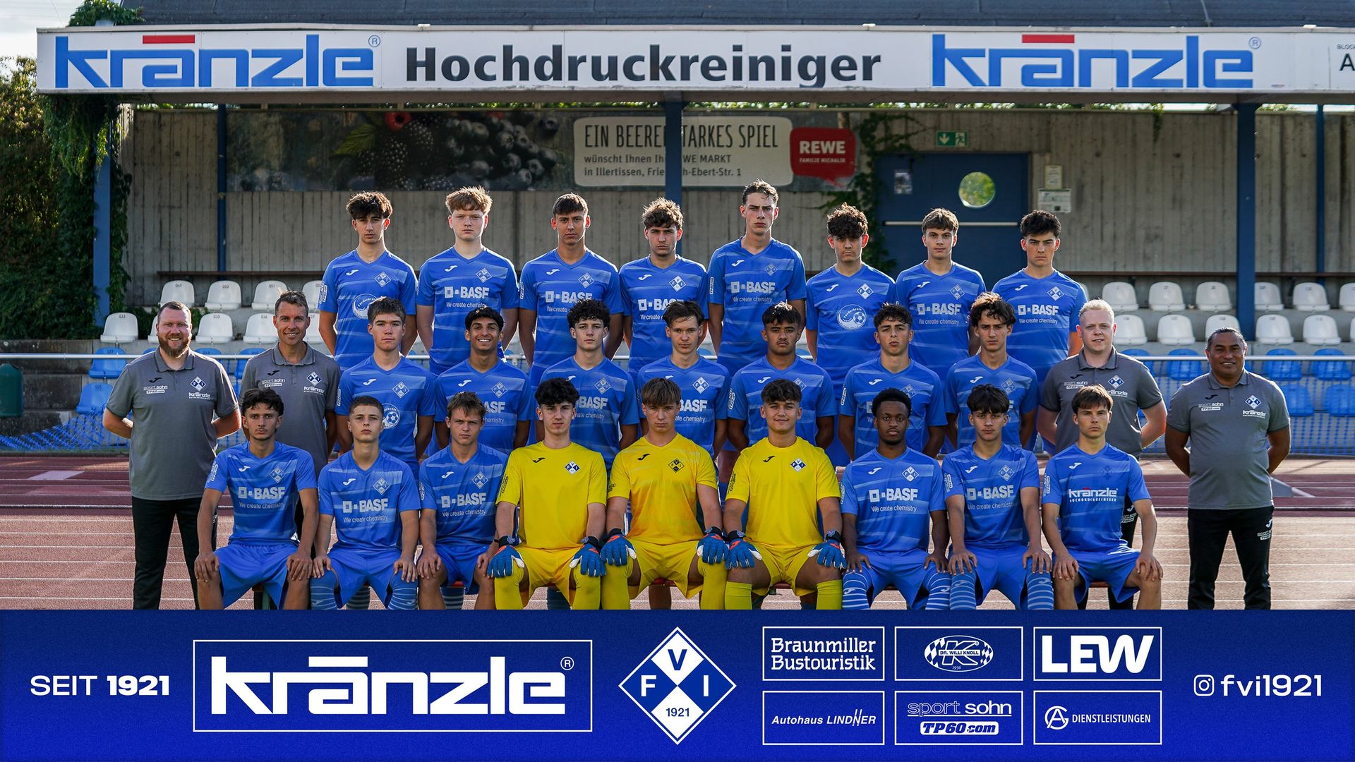 Mannschaftsfoto U19 - Bayernliga