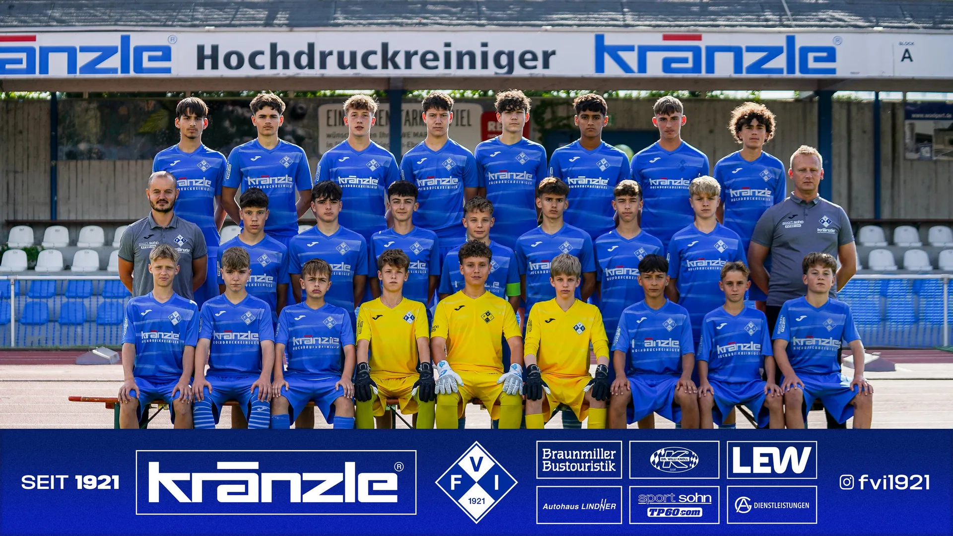 Mannschaftsfoto U15 - Bayernliga West
