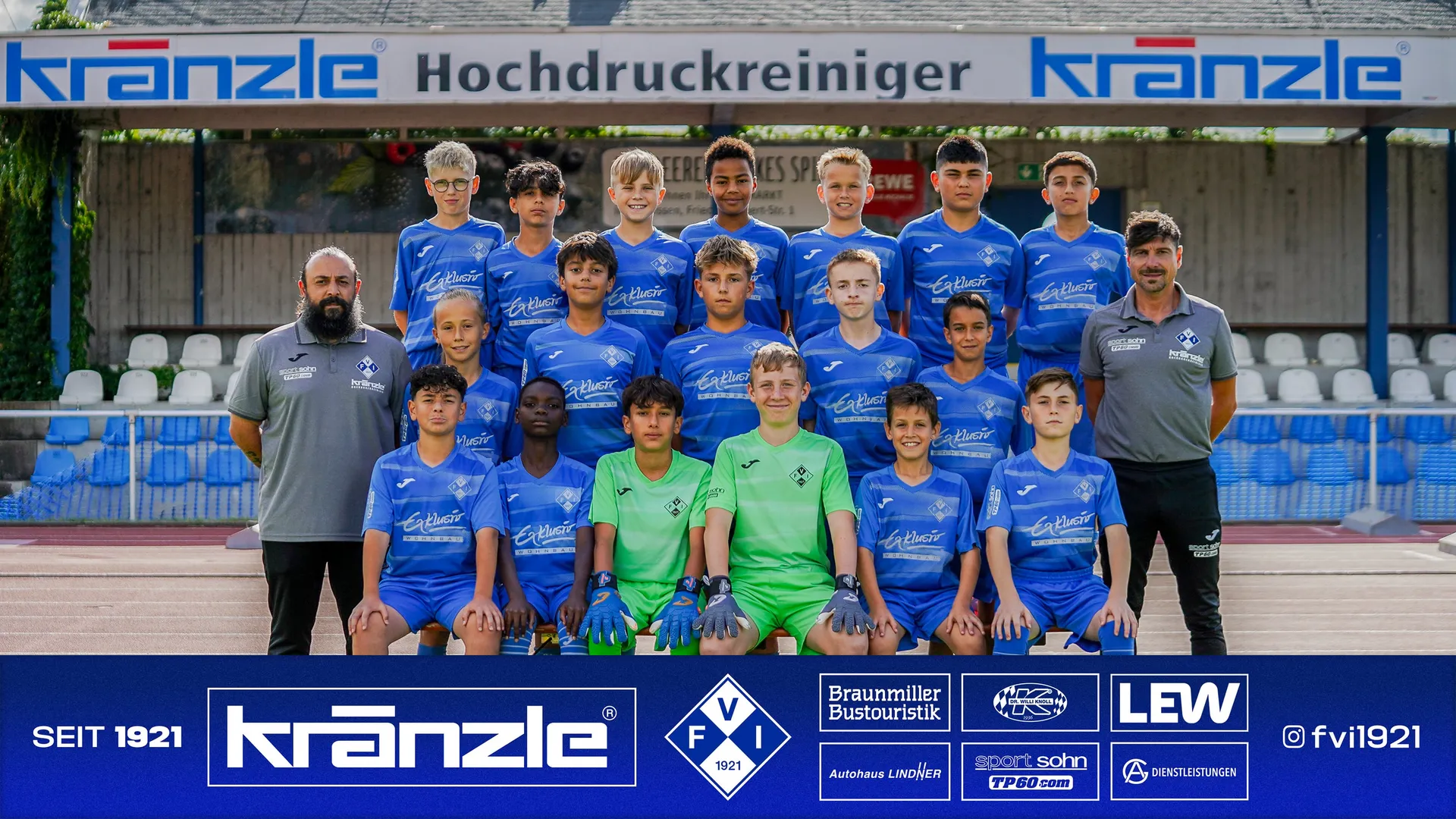 Mannschaftsfoto U13 - BFV-Förderliga Südwest