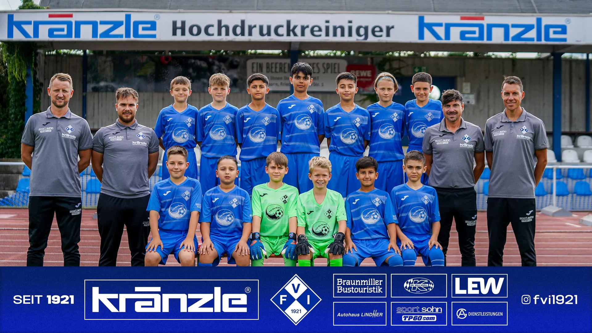 Mannschaftsfoto U12 - Kreisliga B Allgäu