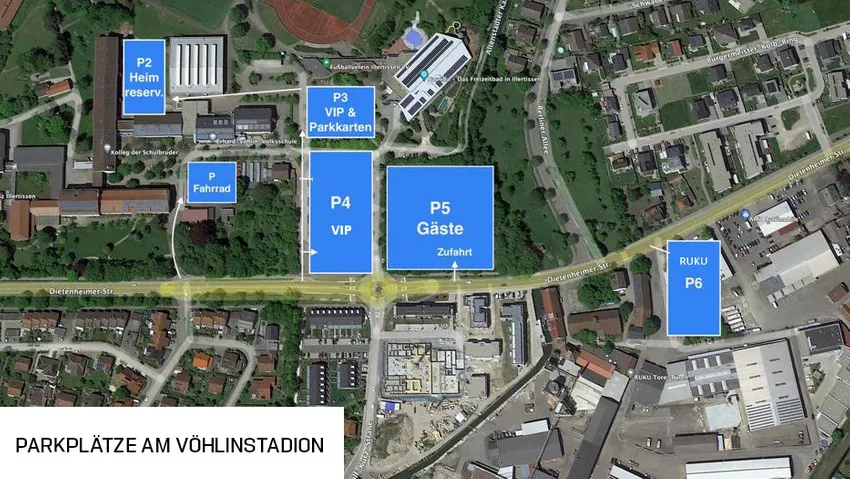 Alle Infos zur Parksituation und Shuttle-Service: