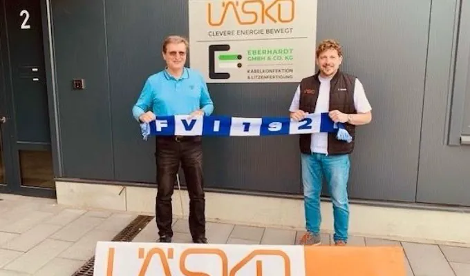 Läsko Lämmle Elektro wird neuer Partner des FVI 1921
