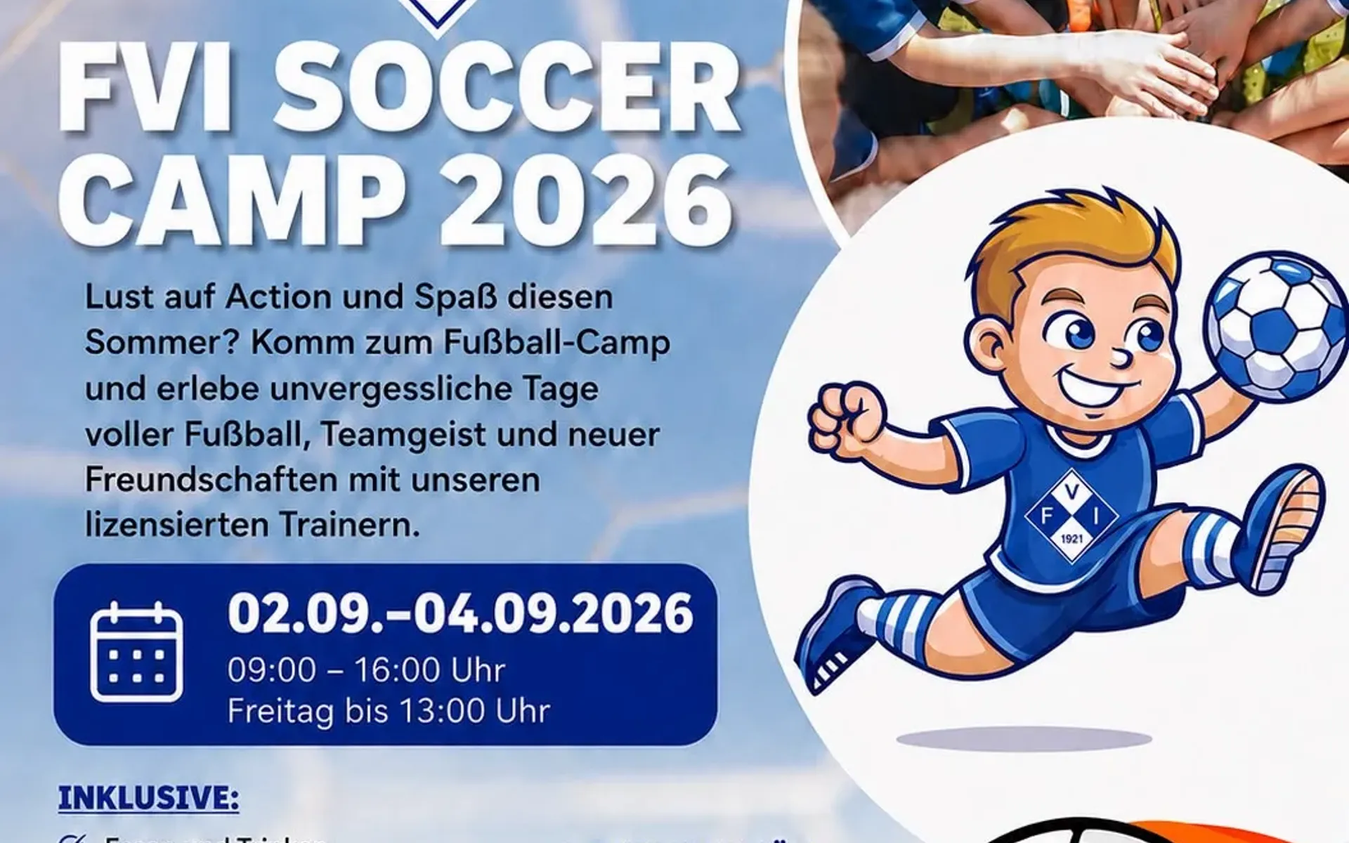 FVI SOCCER CAMP 2026 !