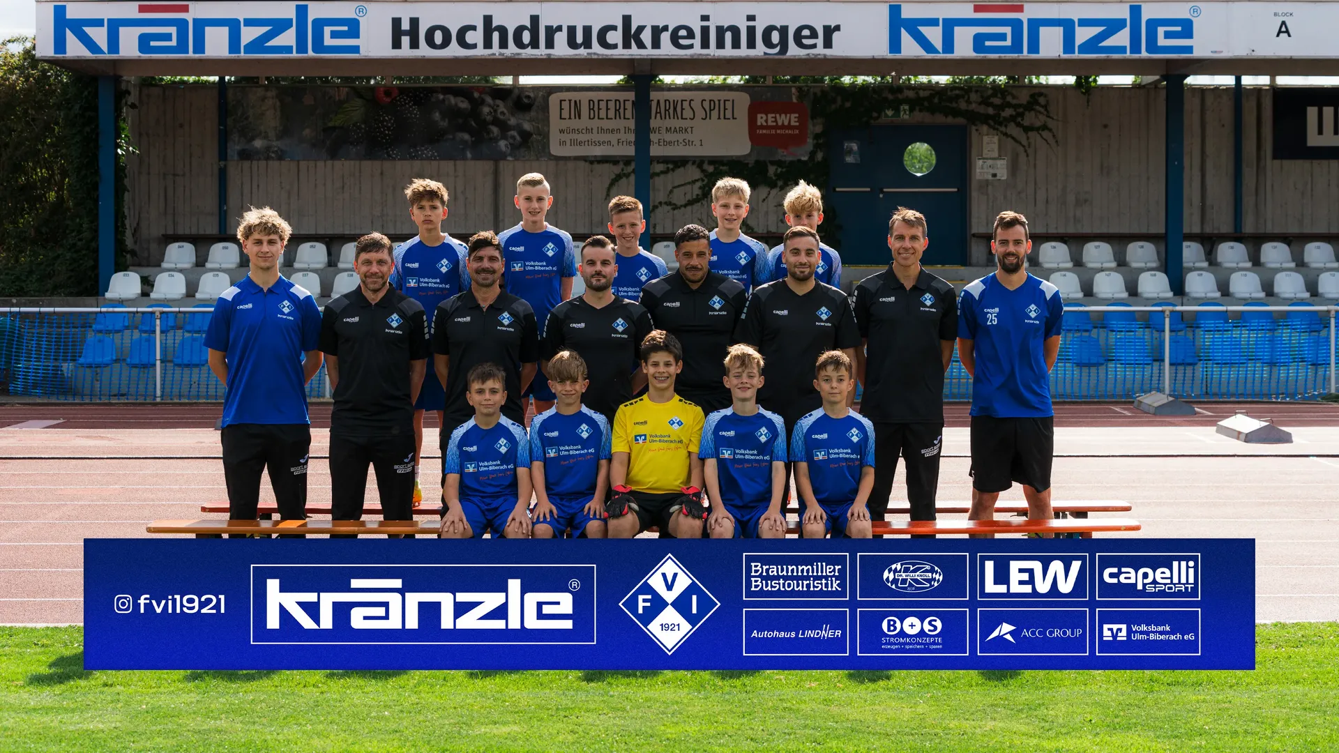Mannschaftsfoto U12 - Kreisliga B Allgäu
