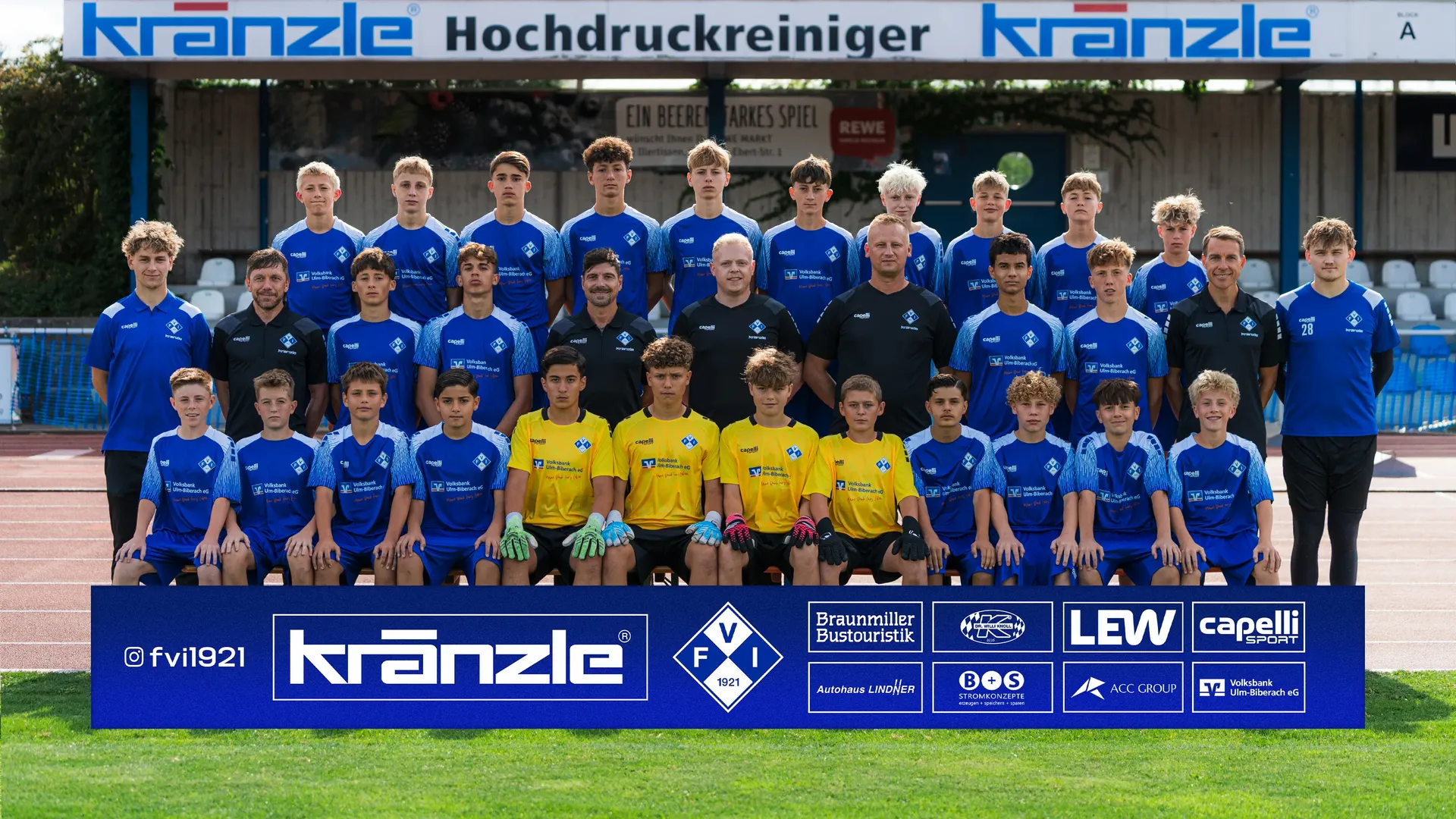 Mannschaftsfoto U15 - Bayernliga West