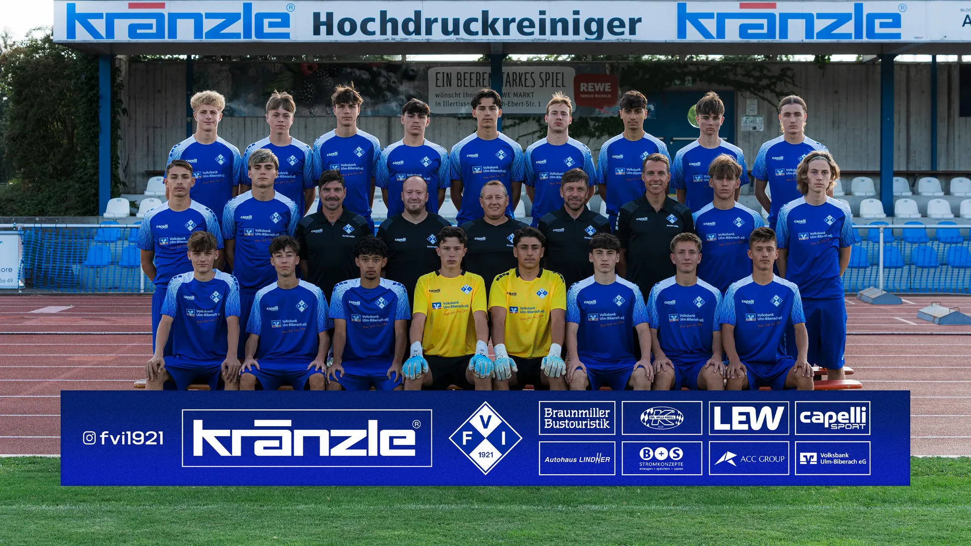 Mannschaftsfoto U17 - Landesliga