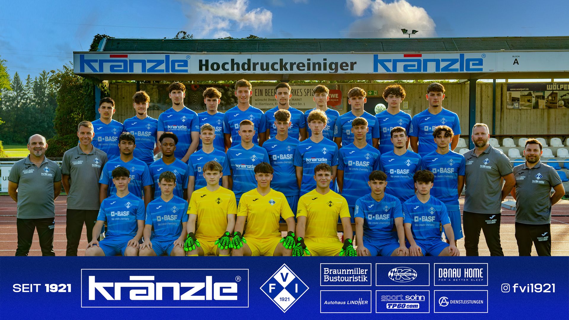 Mannschaftsfoto U19 - Bayernliga