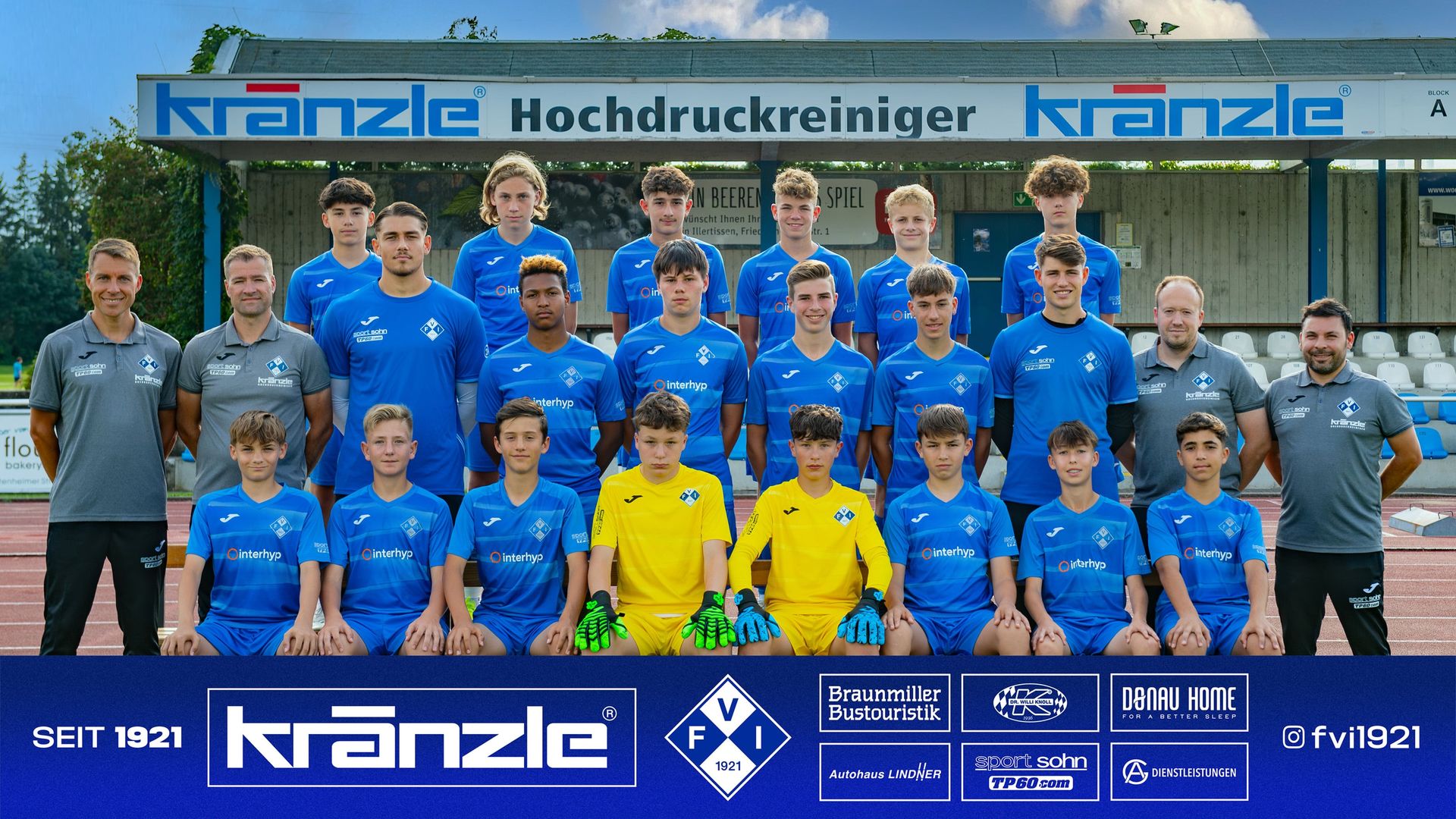 Mannschaftsfoto U15 - Bayernliga West