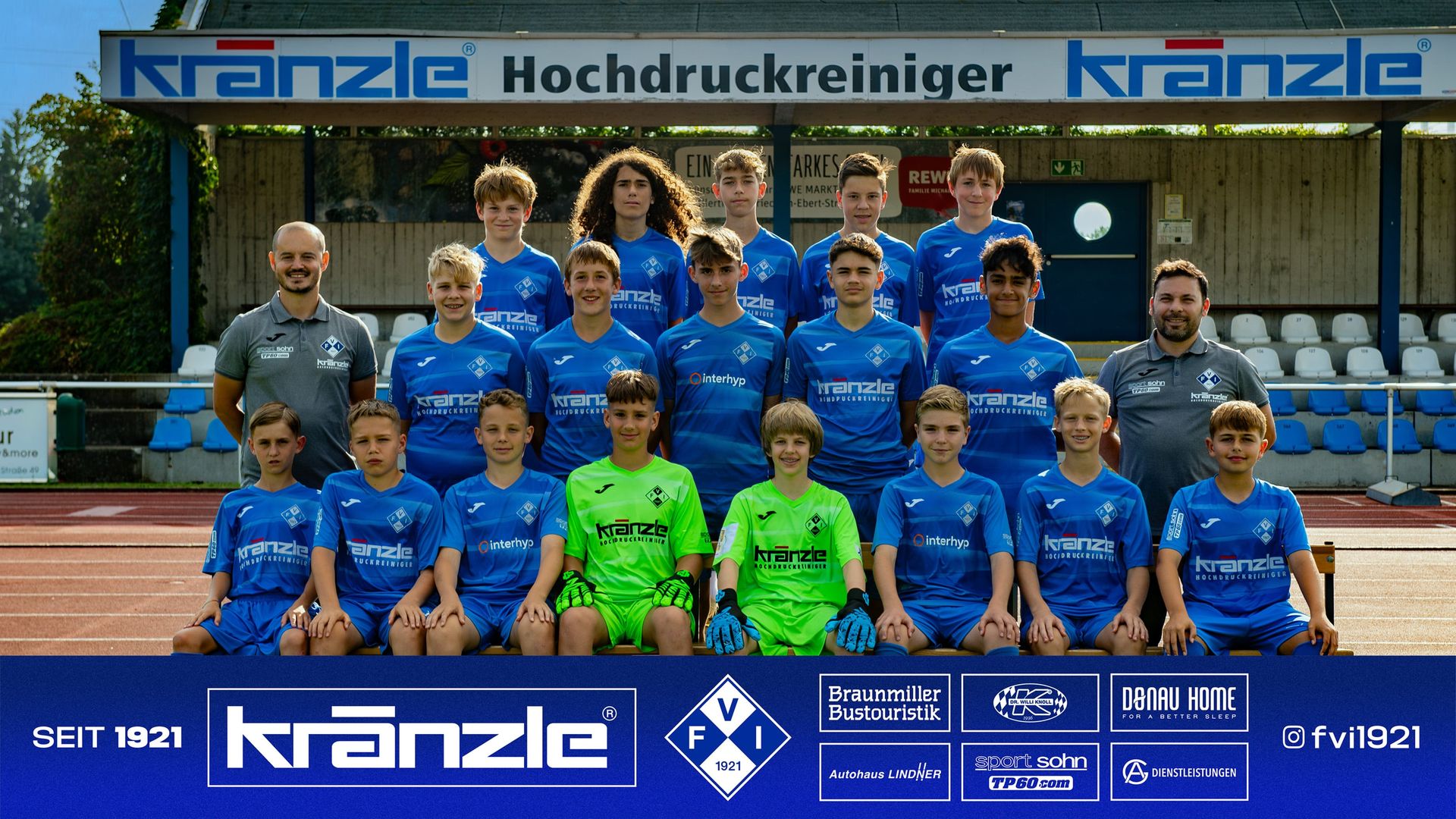 Mannschaftsfoto U14 - BFV-Förderliga Südwest