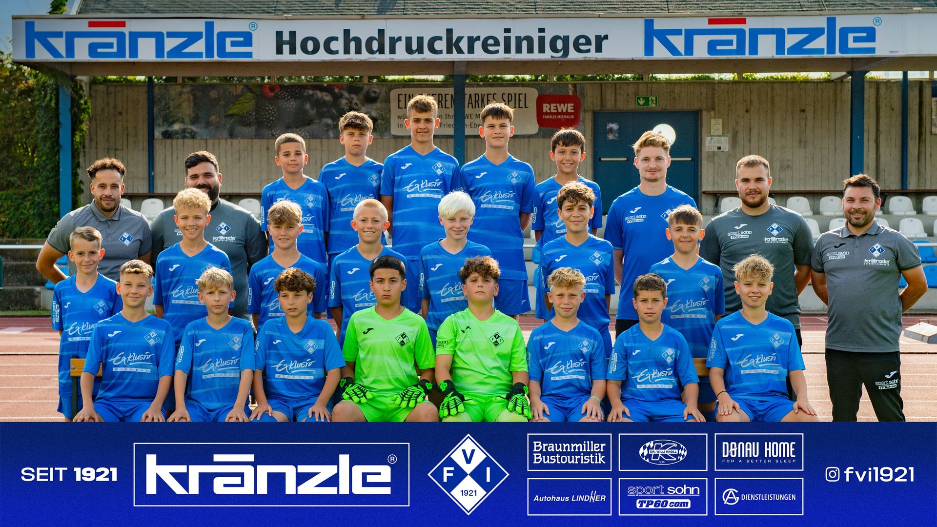 Mannschaftsfoto U13 - BFV-Förderliga Südwest