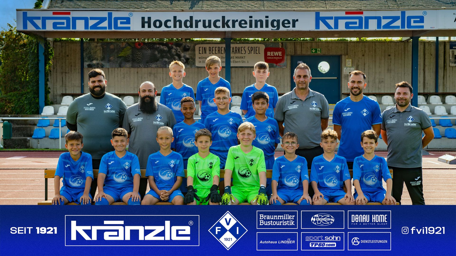 Mannschaftsfoto U12 - Kreisliga B Allgäu