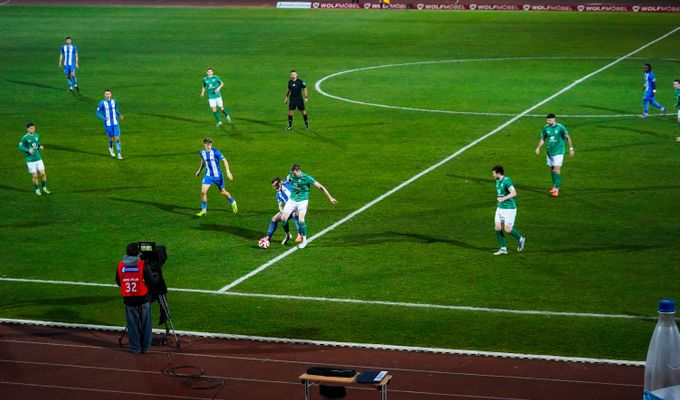 Zu Gast im Dantestadion