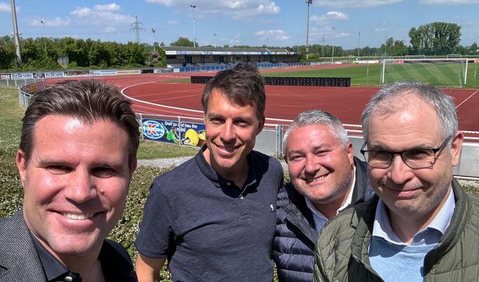 Leitungsteam der Junioren des BFV besucht unser NFZ
